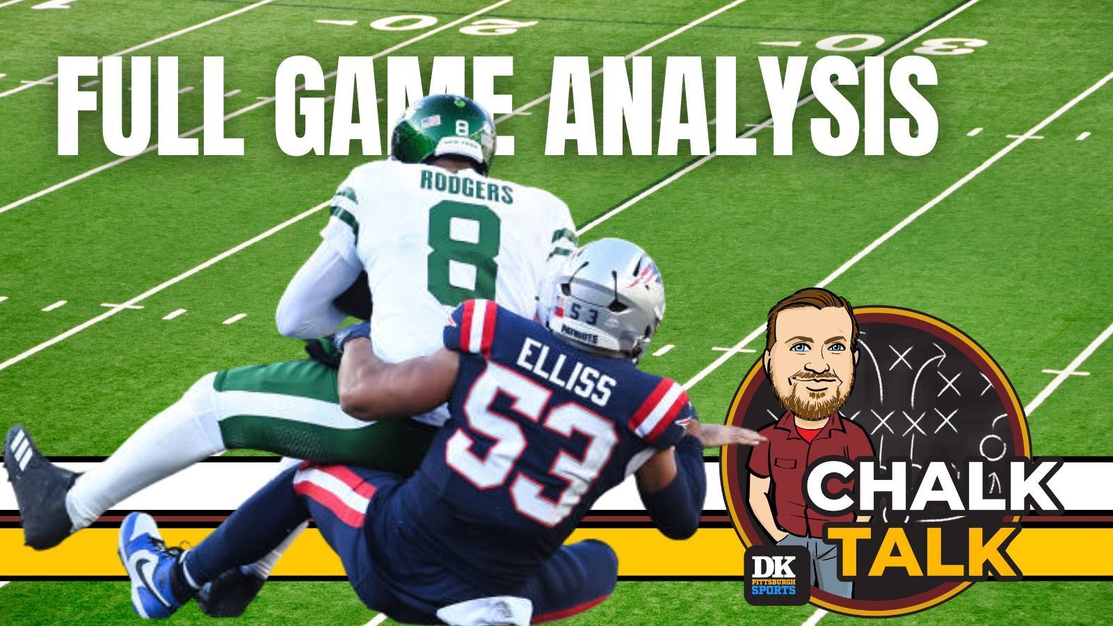 Chalk Talk: Rodgers 2024 Week 8 full game analysis taken on the South Side (Videos). Photo by GETTY